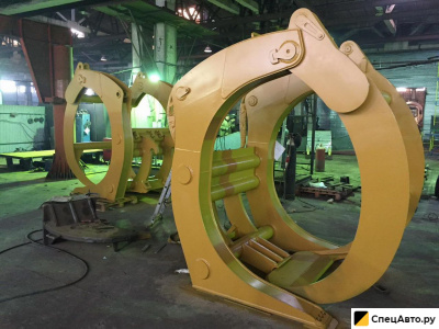 Бревнозахват на фронтальный погрузчик LG830