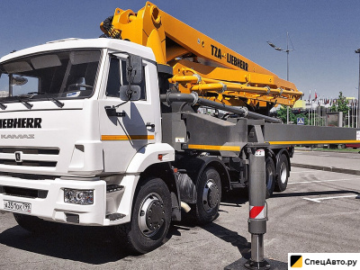 Автобетононасос Камаз АБН 75/37 — 37 м