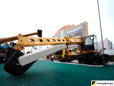 Нестандартный экскаватор Gradall XL5100 IV планировщик с телескопической стрелой 