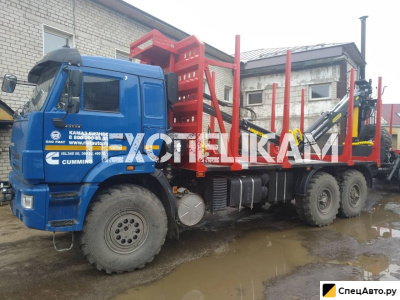 Сортиментовоз КамАЗ 43118 с ГМУ VM10