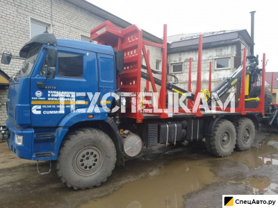 Сортиментовоз КамАЗ 43118 с ГМУ VM10