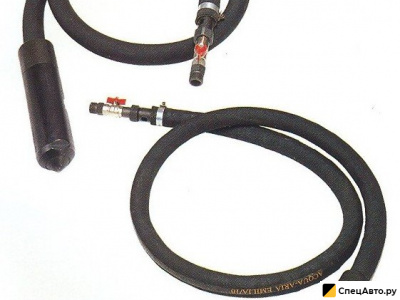 Глубинный вибратор для бетона