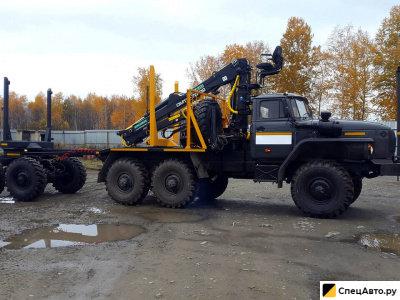 Лесовоз Урал 4320