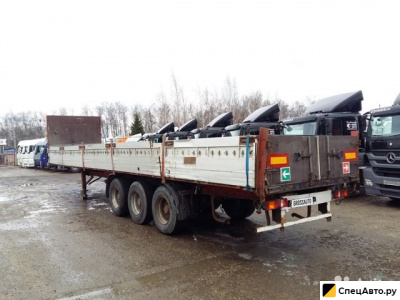 Бортовой полуприцеп Krone SD