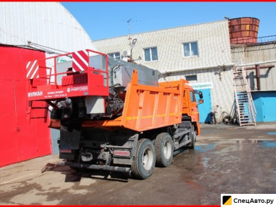 Кохер для литого асфальта СПЕЦДОРТЕХНИКА "Вулкан" (Термос-бункер)