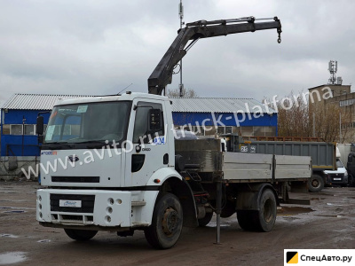 Бортовой грузовик с КМУ Ford Cargo 3844D6