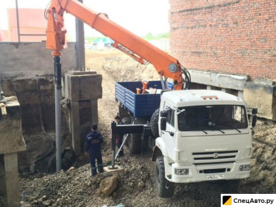 Аренда убм-85, монтаж винтовых свай