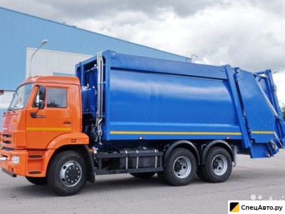 Мусоровоз ЭКОМТЕХ МКЗ-50-20 на шасси КамАЗ 65115