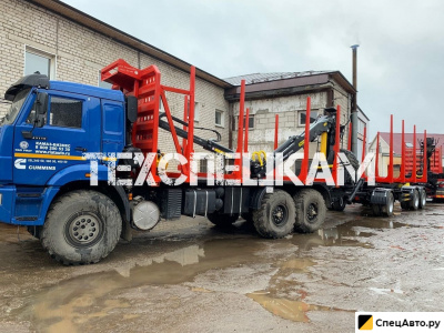 Сортиментовоз КамАЗ 43118 с ГМУ VM10