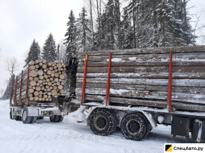 Услуги лесовоз, сортиментовоз