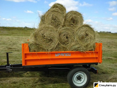 Прицеп для мини-трактора Уралец (самосвальный)