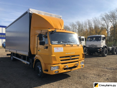 Тентованный грузовик КамАЗ 4308