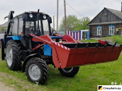 Экскаватор-погрузчик МТЗ Беларус