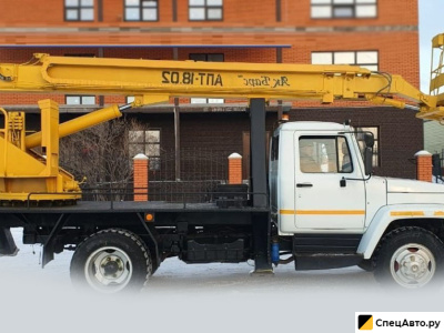 Средневысотная автовышка ГАЗ 3309