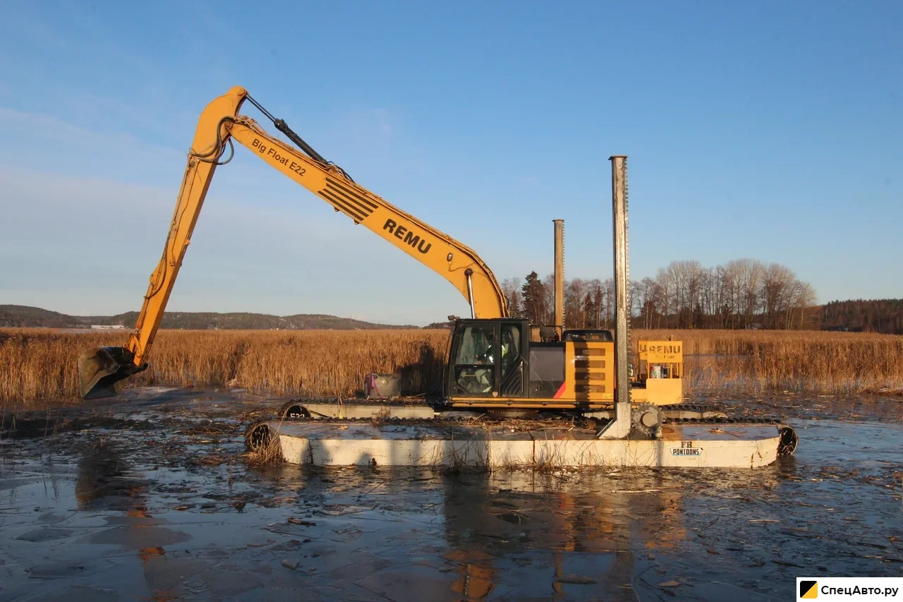 Экскаватор-амфибия Big Float E10