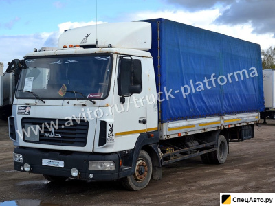 Тентованный грузовик МАЗ 4371Р2