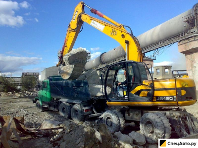 Колесный экскаватор JCB JS 160W