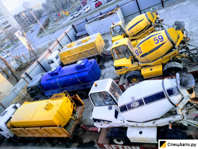 Изготовление бетона на объекте