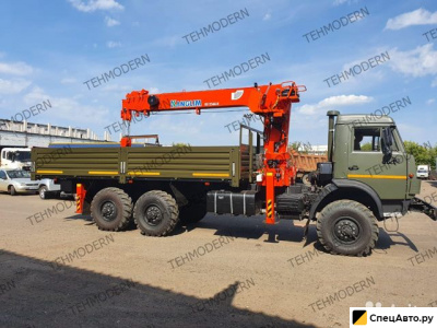 Бортовой грузовик с КМУ КамАЗ 43118 с КМУ Kanglim 1256