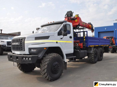 Бортовой грузовик с КМУ УРАЛ Next с КМУ Инман ИТ-200