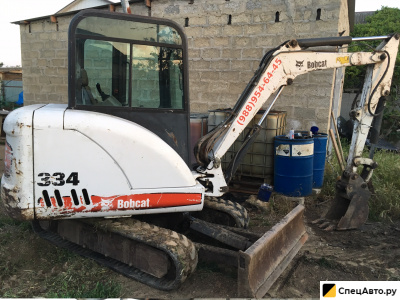 Мини-экскаватор Bobcat 334