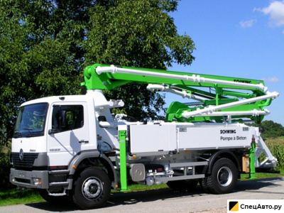 Автобетононасос Mercedes Schwing — 24 м