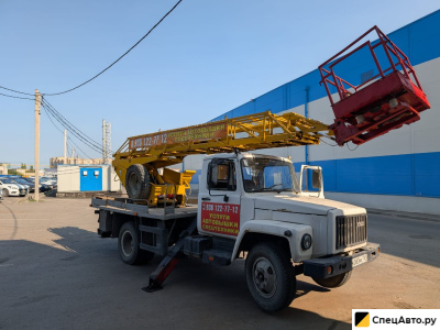 Автовышка                                                         ГАЗ                                                     АП-18