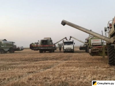 Качественная уборка урожая комбайнами claas