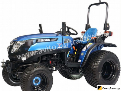Мини-трактор Solis 26 tiger edition blue
