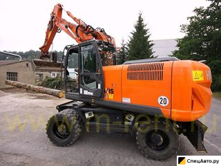 Колесный экскаватор Hitachi ZX210