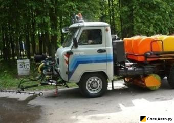 Поливомоечное оборудование агрегат фронтальный моечный с комплектом бочек