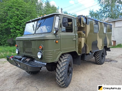 Транспортно-бытовая машина (ТБМ) ГАЗ 66 К66Н военный кунг