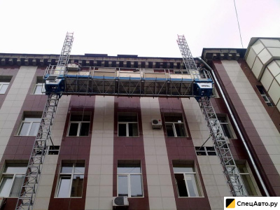 Прокат строительных фасадных платформ (одномачтовых и двухмачтовых)