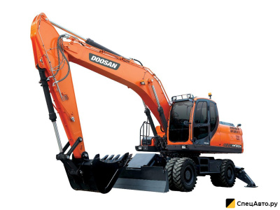 Колесный экскаватор DOOSAN DX210W