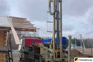 Мобильная буровая установка БурАгрегат УРБ 2А2 на шасси КАМАЗ 43118