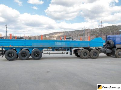 Бортовой полуприцеп УралСпецТранс 40-31-12К