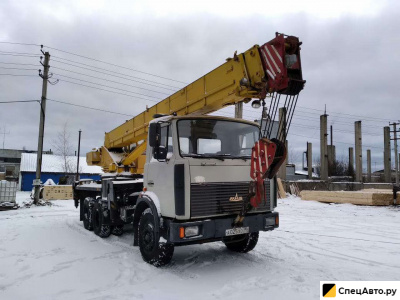 Автокран Ивановец КС-45717А-1 на шасси МАЗ