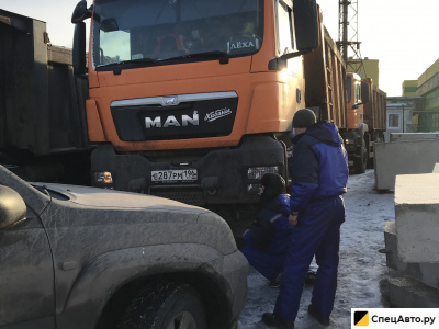 Самосвал MAN TGS