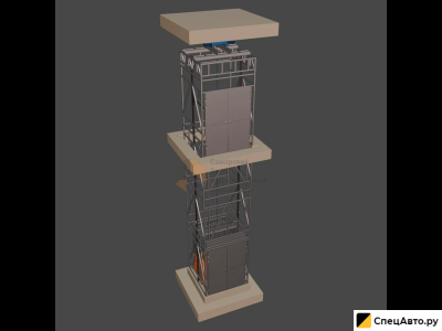 Шахтный подъемник Самарский Завод Грузоподъемных Механизмов