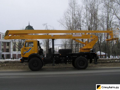 Автовышка КамАЗ 43502-45 с АГП ВС-22.04