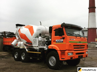 Автобетоносмеситель Tigarbo 69360Е на шасси КамАЗ 43118-23027-50