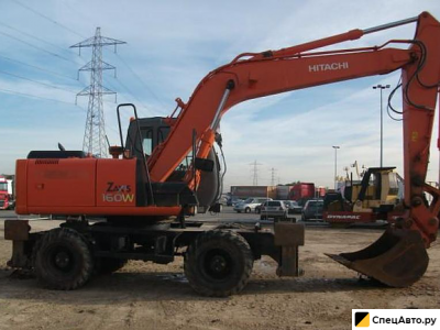 Колесный экскаватор Hitachi 160