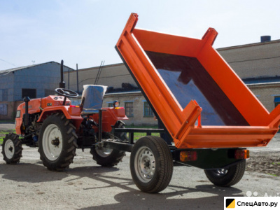 Прицеп для мини-трактора Уралец (самосвальный)