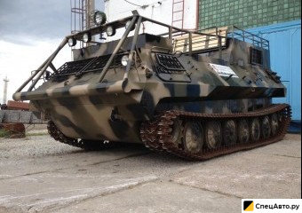 Гусеничный вездеход ГАЗ АПТЛ-17 (ГАЗ-3307) 5мест