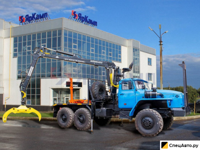 Сортиментовоз УРАЛ 5557