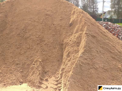 Песок карьерный, сеянный, мытый