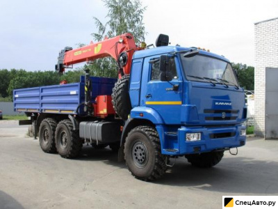 Бортовой грузовик с КМУ КамАЗ 43118 с КМУ Palfinger