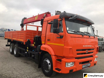 Бортовой грузовик с КМУ КамАЗ 65115-3094-48