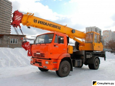Автокран Ивановец 16 тонн