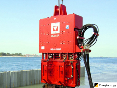 Вибропогружатель MULLER MS 100 HHF